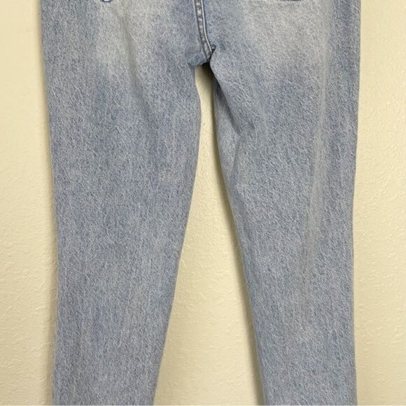 Pacsun distressed mom jeans high rise eco light blue 26 - Picture 6 of 11